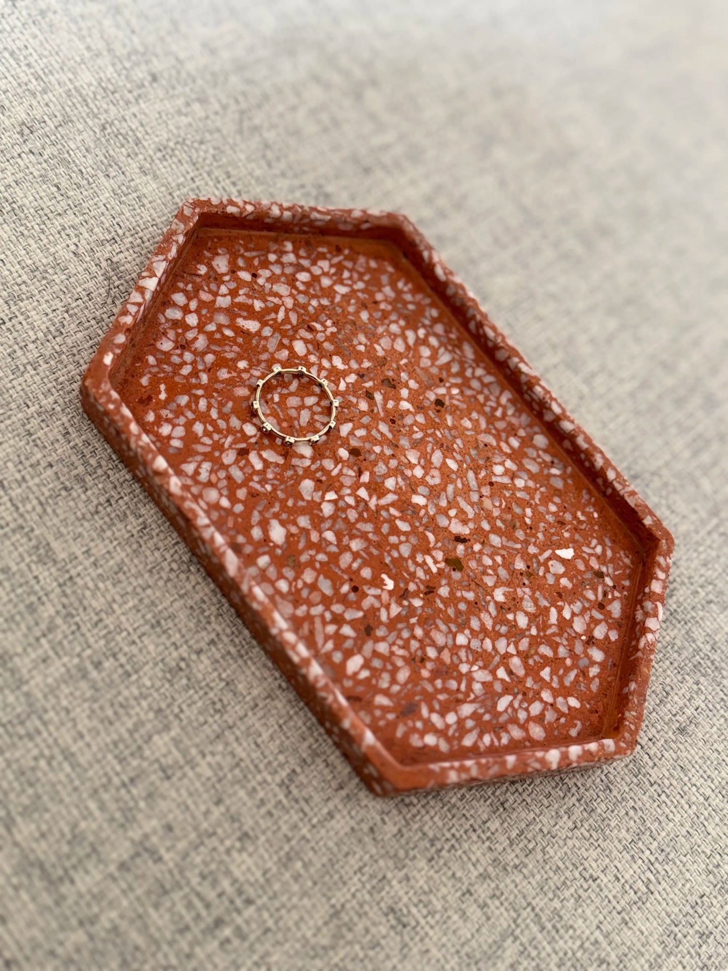 Terrazzo Tray Terracota
