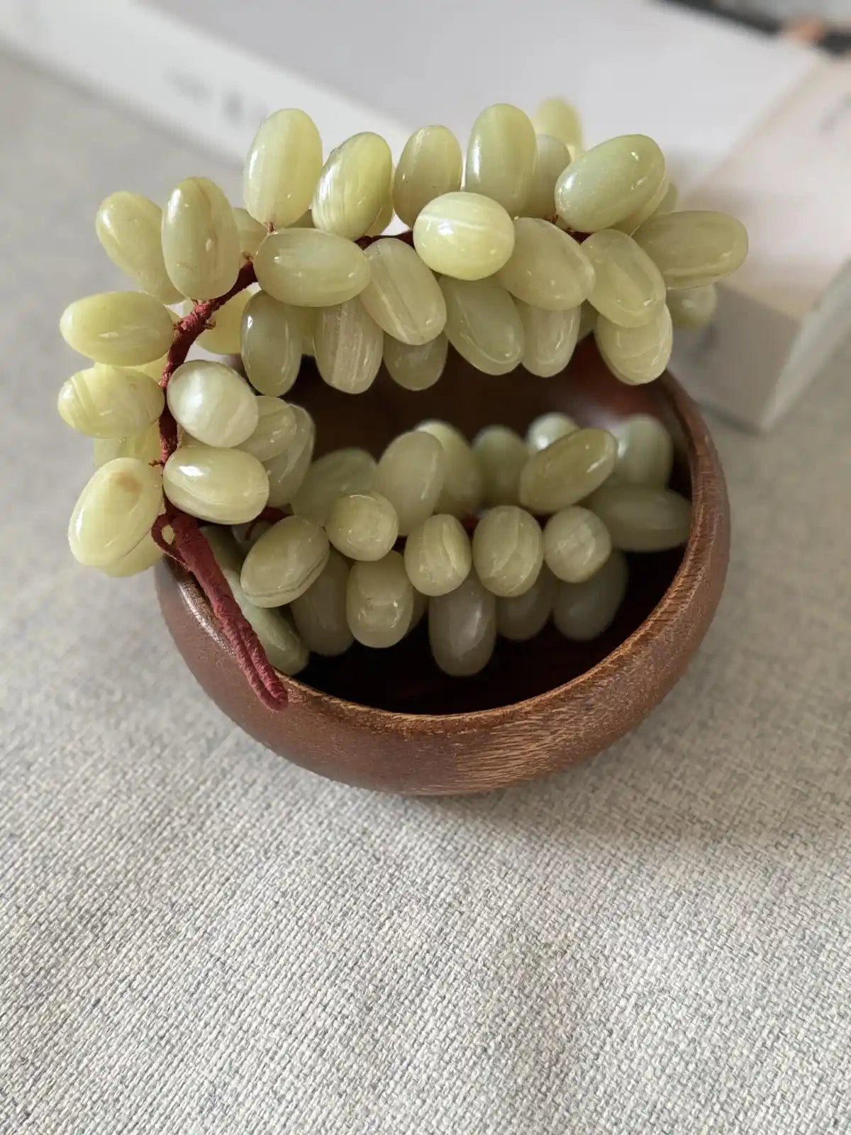 Onyx Angoor Coffee Table Centerpiece for Decor, Top Bowl View