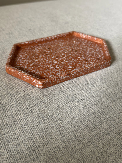 Terrazzo Tray Terracota