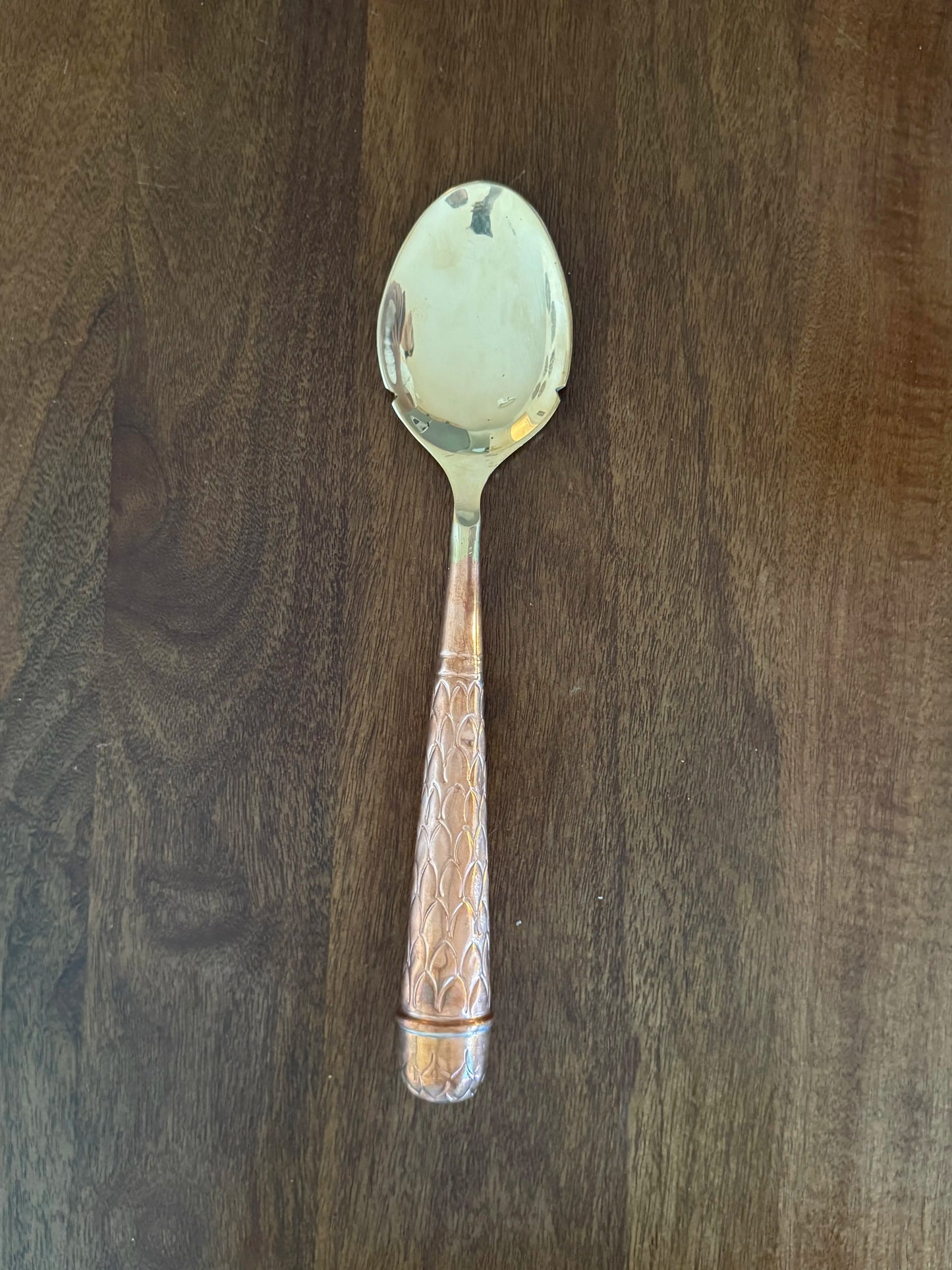 Hand Hammered Serving Spoon