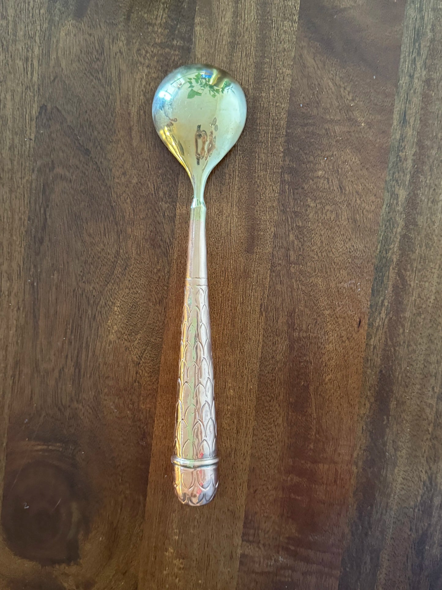 Hand Hammered Serving Spoon