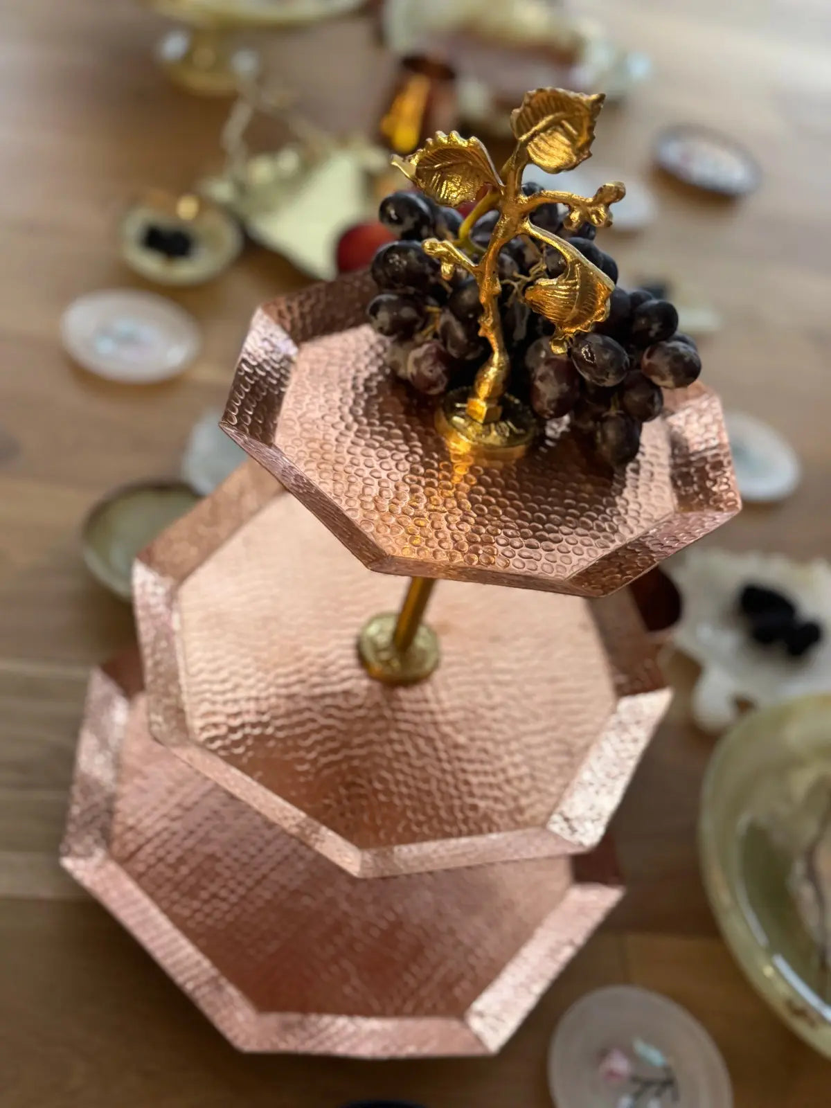 Tiered Cake Display Stand, Top View