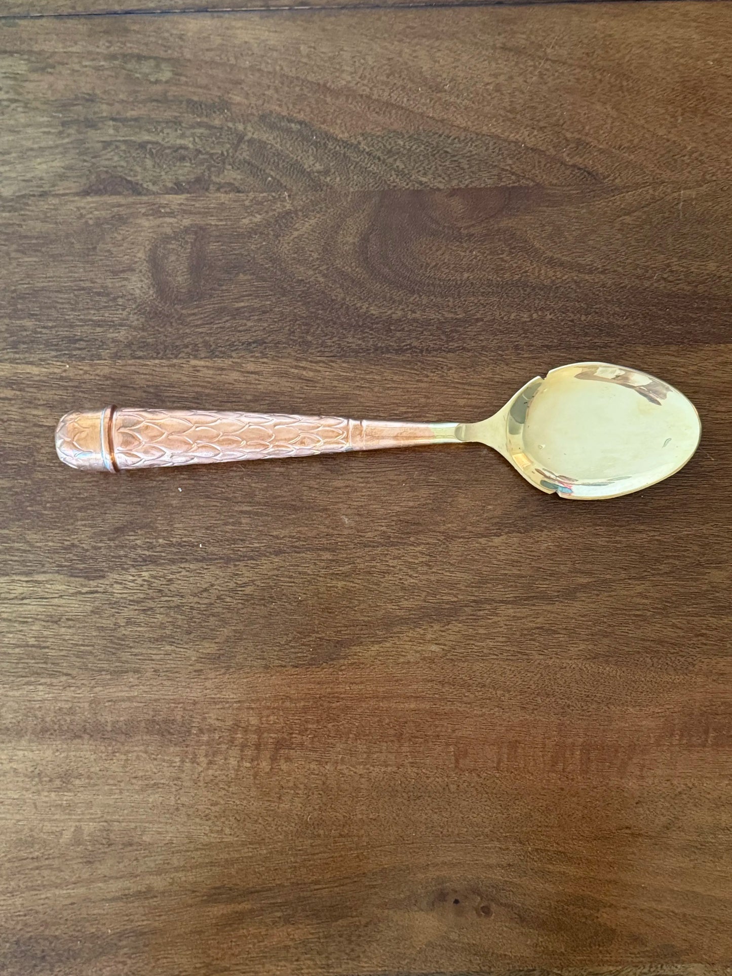 Hand Hammered Serving Spoon